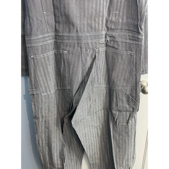 Vintage Universal Overall Stonecutter Pinstripe Coverall Size 44 Union - Picture 8 of 9